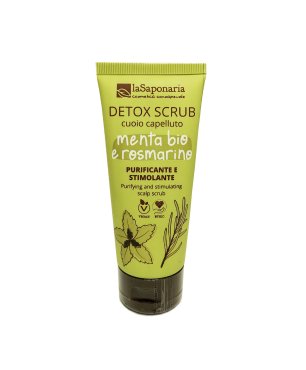 Scrub cuoio capelluto Detox - Menta bio e rosmarino